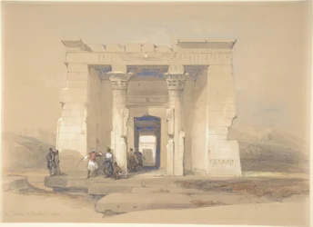 Il tempio di Dendur, in Nubia