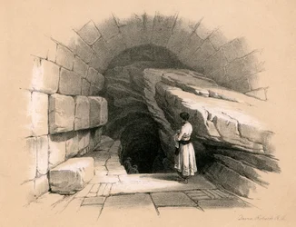 Fontana superiore di Siloe, 1855