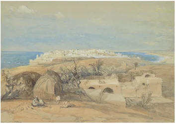 Vista di Giaffa, verso nord