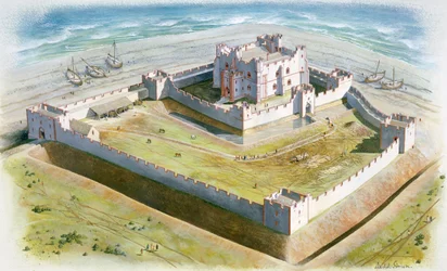 Castello di Piel, XIV secolo, c. 1990-2010