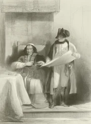 Napoleone e il Papa a Fontainebleau