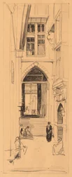 Un cortile al Cairo
