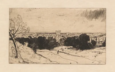 Vista distante di Winchester e St. Croix