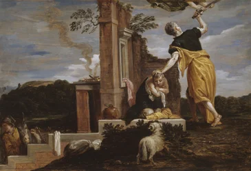 Il sacrificio di Isacco da parte di Abramo, 1654-56