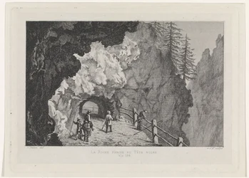 Passaggio nelle rocce