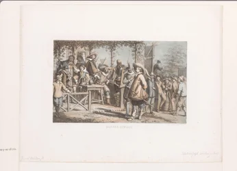 Nobili a una festa di paese