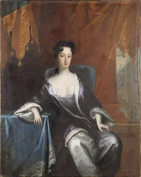 Edvige Sofia di Svezia - Ritratto della Duchessa Hedvig Sophia di Holstein-Gottorp (1681-1708), Regina di Svezia, di Krafft, David, von (1655-1724). Olio su tela, ca 1700. Dimensioni: 148x118 cm. Nationalmuseum Stoccolma