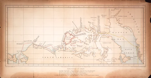 Carta del Passaggio a Nord-Ovest
