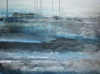 Nebbia blu profonda