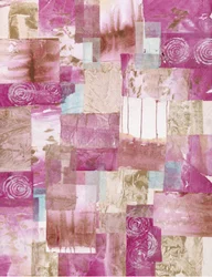 Collage rosa con texture