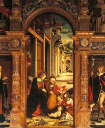 Natività, (dettaglio) dall
