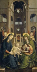 La Madonna col Bambino e Sant