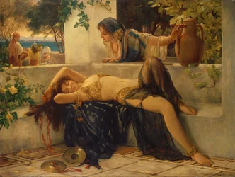 La fine di una giornata stanca
