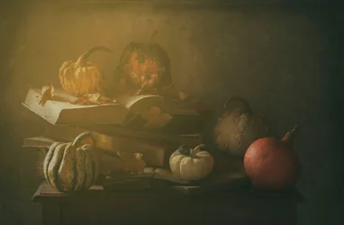 Libri autunnali e zucche