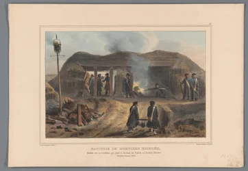 Sparo di un mortaio, 1832