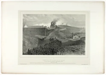 Partenza della Terza Colonna, chiamata il Supporto, da Souvenirs d’Italie: Expédition de Rome