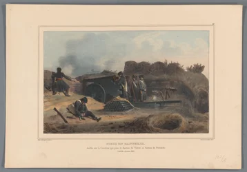 Artiglieria in azione, 1832