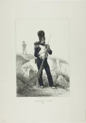 Granatiere a piedi, Elba