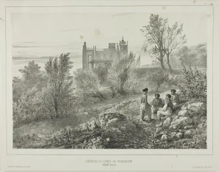 Il castello del conte Woronzoff, Aloupka, Crimea, 12 agosto 1837