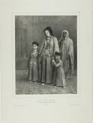 Giovane donna Karaïme, Tchioufout-Galech vicino a Baghtcheh-Saraï, Crimea