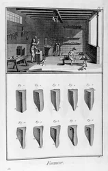Fabbricanti di forme per scarpe, 1751-1777