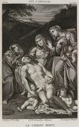 Denis-Sébastien Leroy, Chataigner e Dennel - Cristo morto, dopo Annibale Carracci - 1802-1815