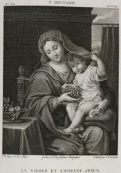 Denis-Sébastien Leroy, Chataigner e Henriquez - La Vergine e il Bambino Gesù, dopo Pierre Mignard - 1802-1815