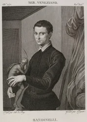 Denis-Sébastien Leroy et Pigeot - Bandinelli, precedentemente attribuito a Sebastiano del Piombo, ora attribuito a Bronzino - 1802-1815