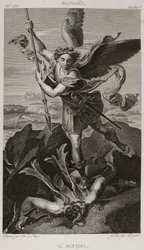 Denis-Sébastien Leroy et Pigeot - Saint Michel, dopo Raffaello - 1802-1815