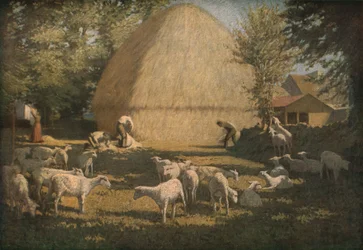Tosatura delle pecore, 1901, c1930