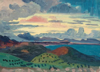 Tramonto sulla costa dalmata