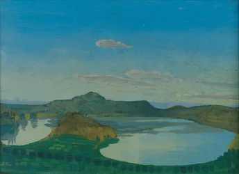 La piscina blu