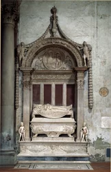 Tomba di Carlo Marsuppini (1399-1453), Cancelliere della Repubblica Fiorentina