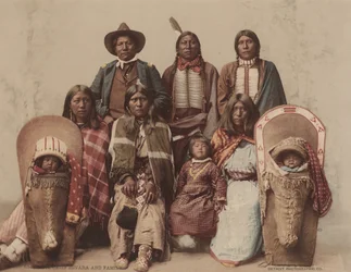 Capo Ute Severo e famiglia