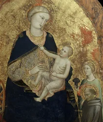 La Vergine con il Bambino e quattro santi, particolare (dipinto)
