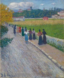 Uscendo dalla fabbrica