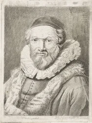 Ritratto di Johannes Wtenbogaert (Wtenbogardus)
