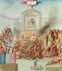 Tomo 3 fol.132, Un Sacrificio Umano, da 