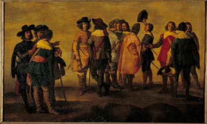 Conversazione o incontro di tredici personaggi