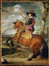 Conde Duque de Olivares a cavallo