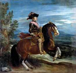 Ritratto equestre del re Filippo IV (1605-1665)