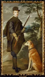 Infante cardinale Don Ferdinando come cacciatore