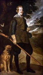 Ritratto di Filippo IV come cacciatore, 1635 circa (olio su tela)