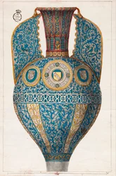 Vaso nazarí degli stemmi
