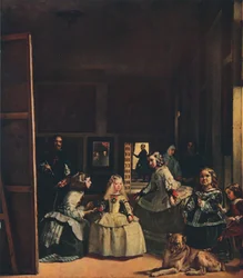 Las Meninas, o La Famiglia di Filippo IV, c1656