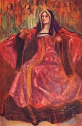 Una donna del tempo di Enrico VII, 1907