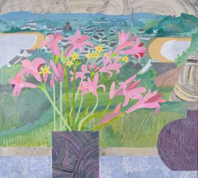 Lillies in Scillies (collage)