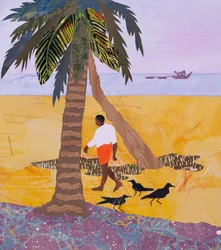 Passeggiata mattutina, Neeleshwar (collage)