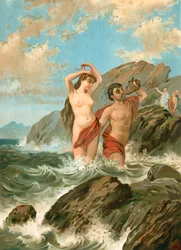 Festa di Venere. Frine - Fiestas de Venus