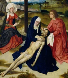Il Compianto (dettaglio)